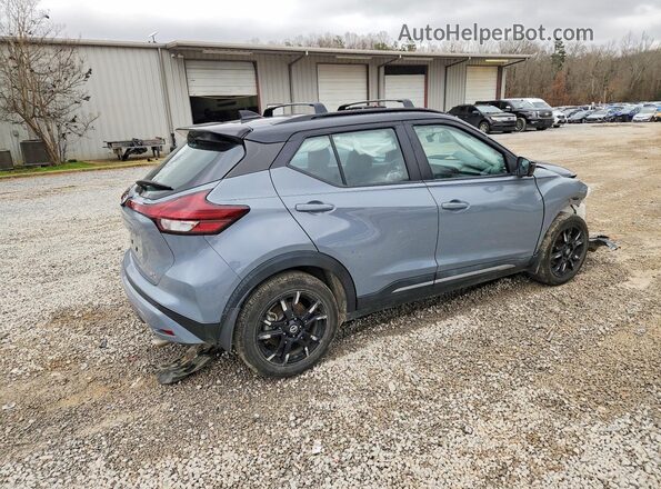 3N1CP5DV6ML509792 2021 NISSAN KICKS Gray Задня права чверть
