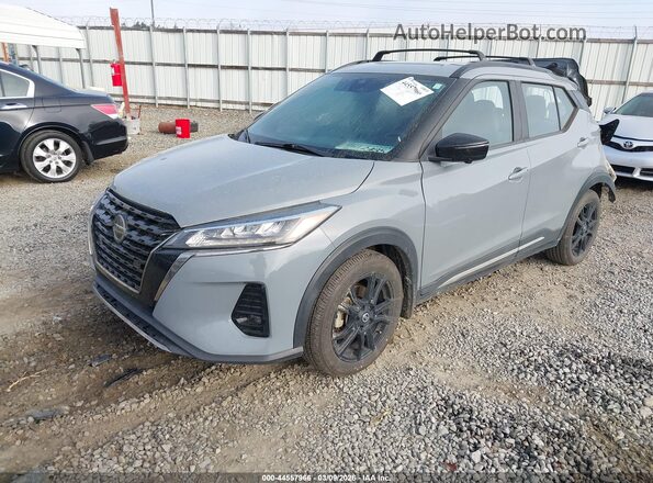 3N1CP5DV7ML506545 2021 NISSAN KICKS Blue Przód lewy