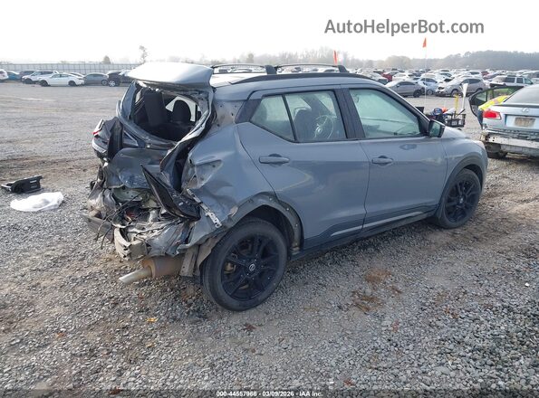 3N1CP5DV7ML506545 2021 NISSAN KICKS Blue Tył prawy