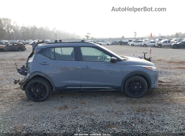 3N1CP5DV7ML506545 2021 NISSAN KICKS Blue Widok wnętrza 360 stopni