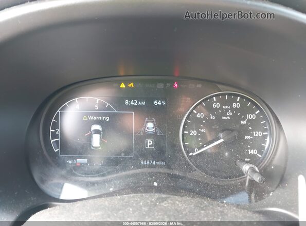 3N1CP5DV7ML506545 2021 NISSAN KICKS Blue Widok tylnych siedzeń