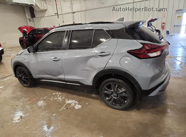3N1CP5DV7NL502660 2022 NISSAN KICKS Gray 