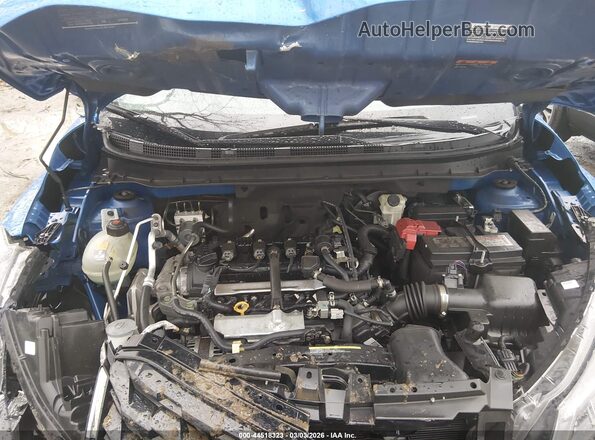 3N1CP5DV8ML475760 2021 NISSAN KICKS Blue Vista trasera