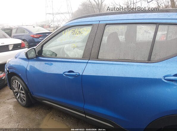 3N1CP5DV8ML475760 2021 NISSAN KICKS Blue Vista interior de 360 grados
