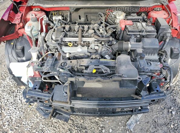 3N1CP5DV8ML549890 2021 NISSAN KICKS Red Вид задньої частини салону