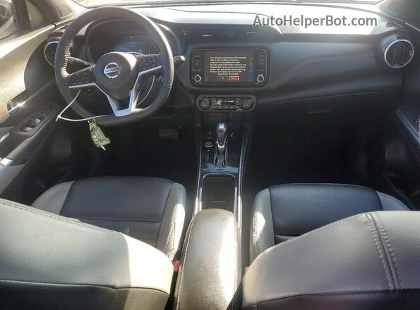 3N1CP5DV9ML513058 2021 NISSAN KICKS Black Vista del salpicadero