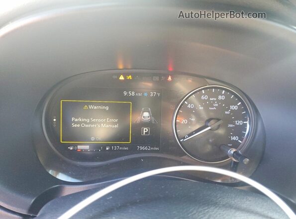 3N1CP5DV9ML513058 2021 NISSAN KICKS Black Vista del cuadro de instrumentos