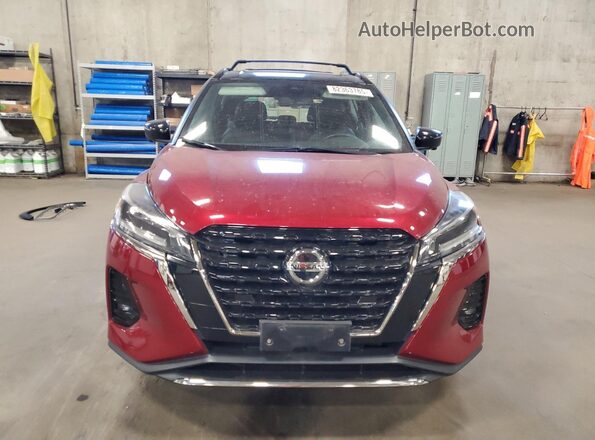 3N1CP5DVXML477039 2021 NISSAN KICKS Красный Вид спереди