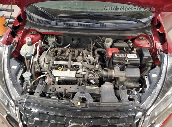 3N1CP5DVXML477039 2021 NISSAN KICKS Красный Вид подкапотного пространства