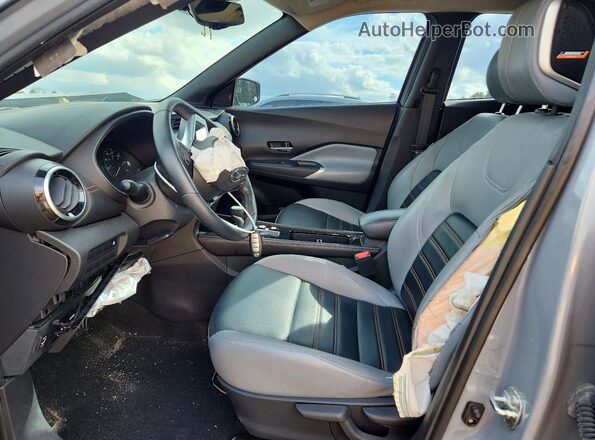 3N1CP5DVXML529866 2021 NISSAN KICKS Gray Սալոնի դիմացի տեսք