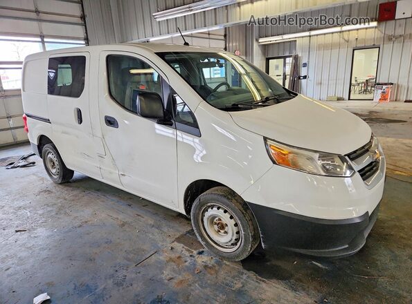 3N63M0ZN0GK690834 2016 CHEVROLET CITY EXPRESS White Передня права чверть