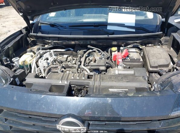 3N8AP6BA8SL335056 2025 NISSAN KICKS Gray Rear view