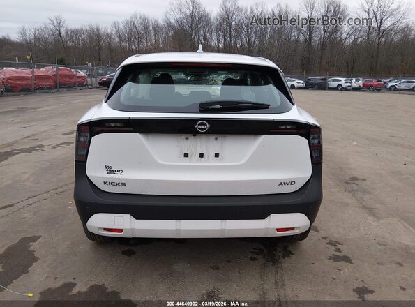 3N8AP6BB0SL352670 2025 NISSAN KICKS Белый 