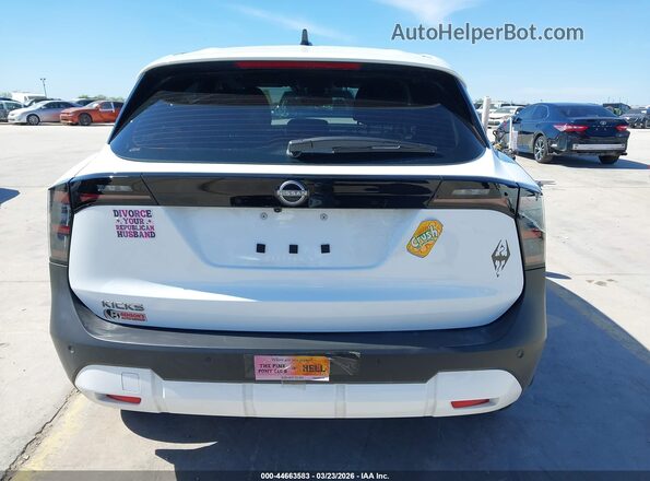 3N8AP6BE4TL336256 2026 NISSAN KICKS White 