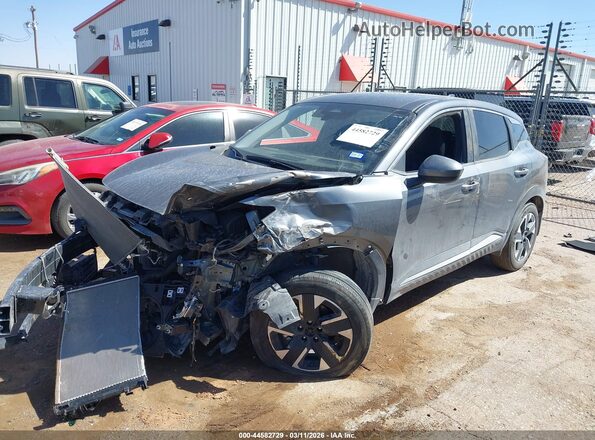 3N8AP6CB0SL351128 2025 NISSAN KICKS Gray Передня ліва чверть