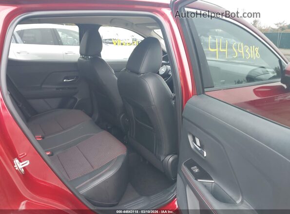 3N8AP6DB7SL348290 2025 NISSAN KICKS Red VIN კოდის სტიკერის ხედი