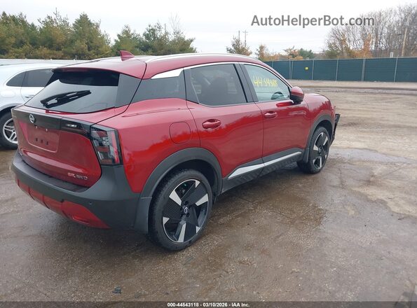3N8AP6DB7SL348290 2025 NISSAN KICKS Red უკანა მარჯვენა