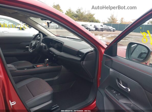 3N8AP6DB7SL348290 2025 NISSAN KICKS Red წინა სალონის ხედი