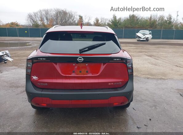 3N8AP6DB7SL348290 2025 NISSAN KICKS Red 