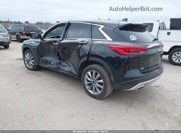 3PCAJ5ABXMF124833 2021 INFINITI QX50 Black Задня ліва чверть