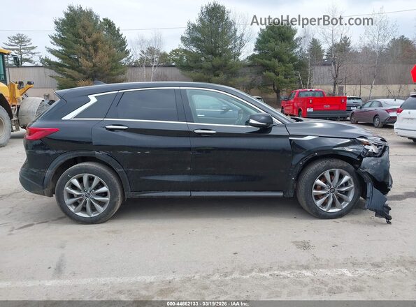 3PCAJ5ABXMF124833 2021 INFINITI QX50 Black Вид щитка приладів