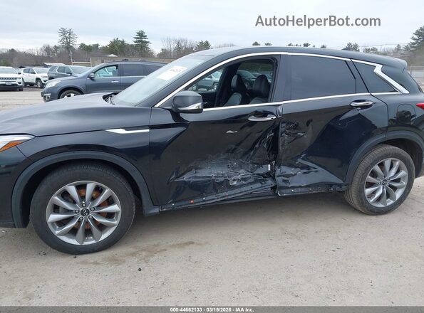 3PCAJ5ABXMF124833 2021 INFINITI QX50 Black Вид спереду
