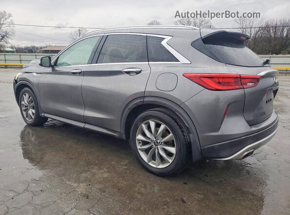 3PCAJ5BA0MF107416 2021 INFINITI QX50 Gray Trasero izquierdo