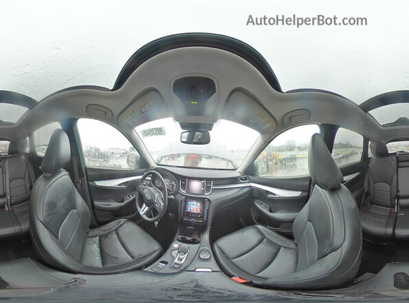 3PCAJ5BA0MF107416 2021 INFINITI QX50 Gray Vista interior de 360 grados