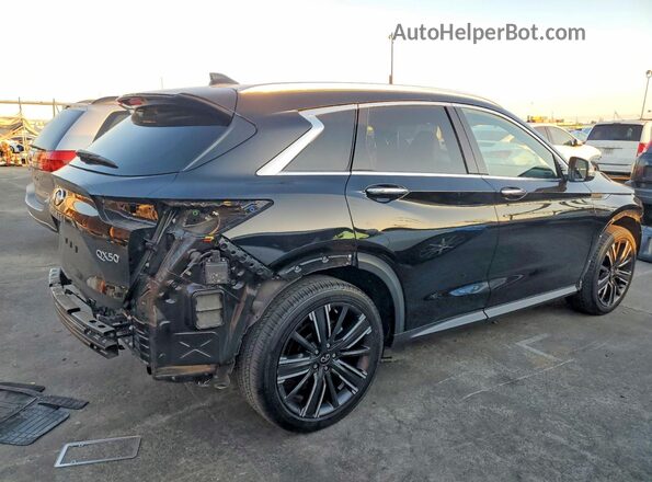 3PCAJ5BA0NF109975 2022 INFINITI QX50 Черный Задняя правая четверть