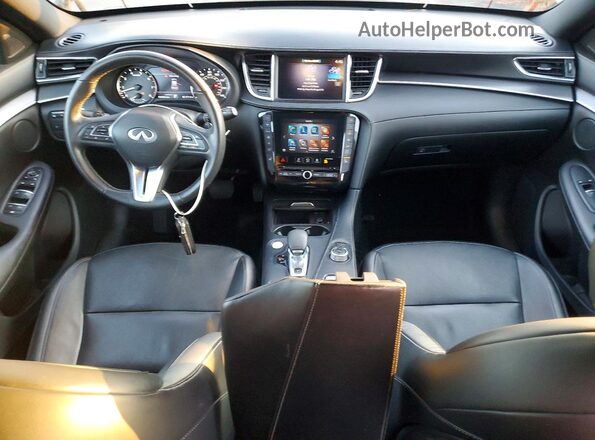 3PCAJ5BA0NF109975 2022 INFINITI QX50 Черный Вид панели приборов