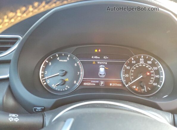 3PCAJ5BA0NF109975 2022 INFINITI QX50 Черный Вид щитка приборов