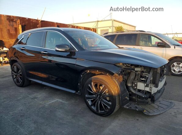 3PCAJ5BA0NF109975 2022 INFINITI QX50 Черный Передняя правая четверть