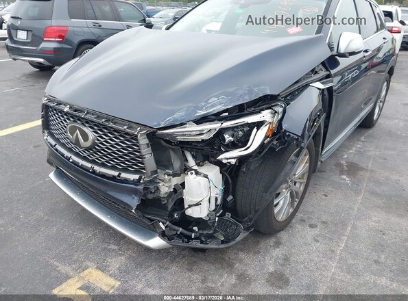 3PCAJ5BA3PF120634 2023 INFINITI QX50 Blue Instrument cluster view