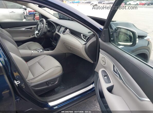 3PCAJ5BA3PF120634 2023 INFINITI QX50 Blue Front interior view