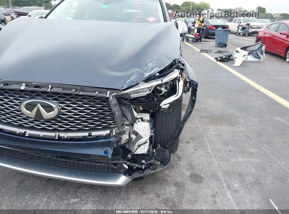3PCAJ5BA3PF120634 2023 INFINITI QX50 Blue Front view