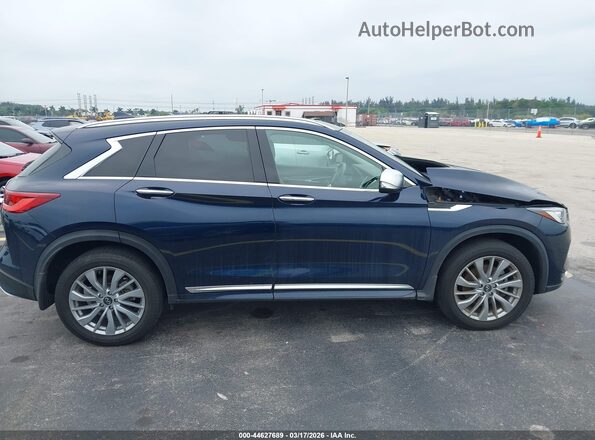3PCAJ5BA3PF120634 2023 INFINITI QX50 Blue 360 interior view