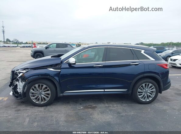3PCAJ5BA3PF120634 2023 INFINITI QX50 Blue 