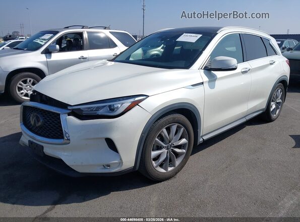 3PCAJ5BA6MF102060 2021 INFINITI QX50 White Front left