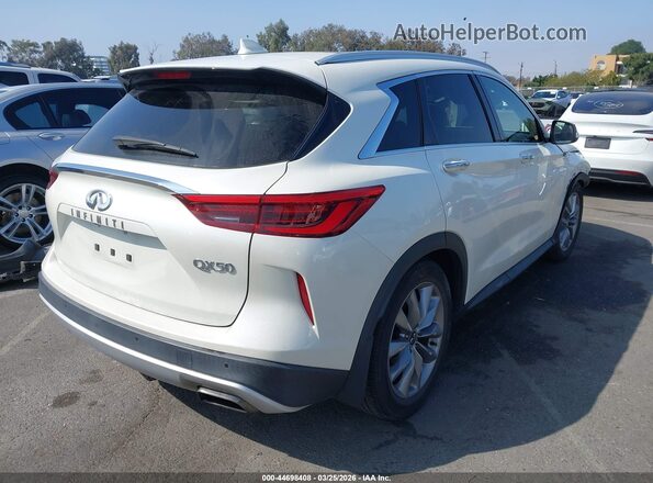 3PCAJ5BA6MF102060 2021 INFINITI QX50 White Rear right