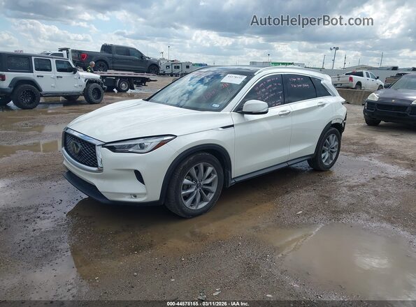 3PCAJ5BA8MF104912 2021 INFINITI QX50 White Front left