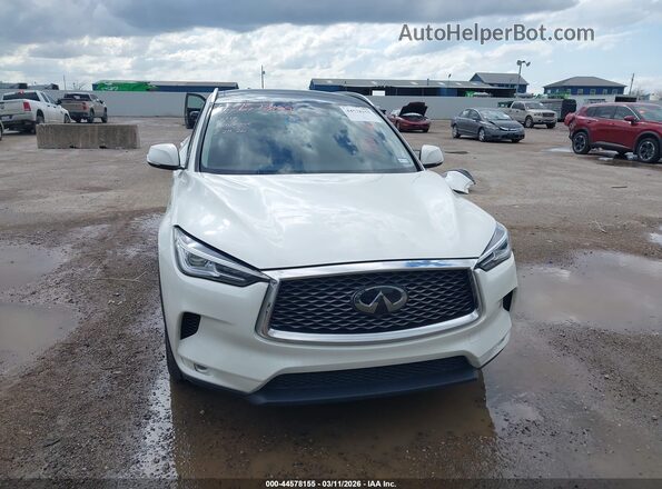3PCAJ5BA8MF104912 2021 INFINITI QX50 White Rear interior view