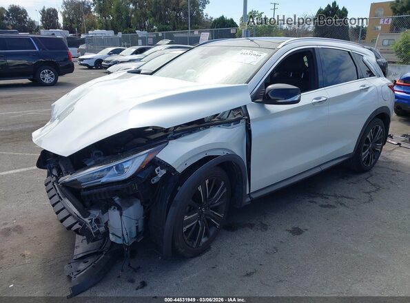 3PCAJ5BA8NF118858 2022 INFINITI QX50 White Front left