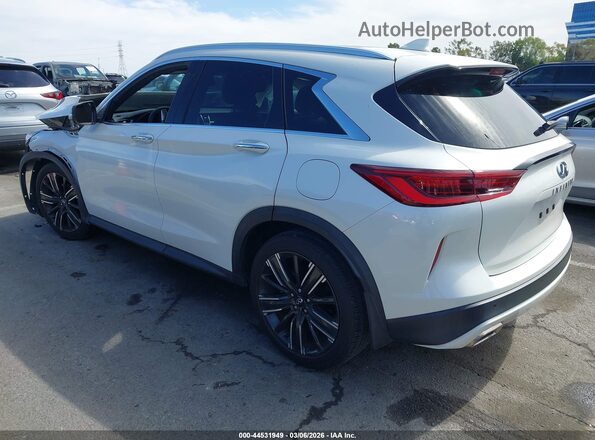 3PCAJ5BA8NF118858 2022 INFINITI QX50 White Rear left