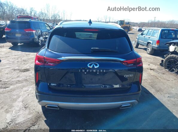 3PCAJ5BB3MF100632 2021 INFINITI QX50 Dark Blue 