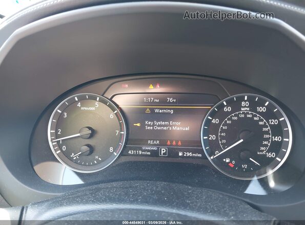 3PCAJ5BB3MF100632 2021 INFINITI QX50 Dark Blue Vista de los asientos traseros