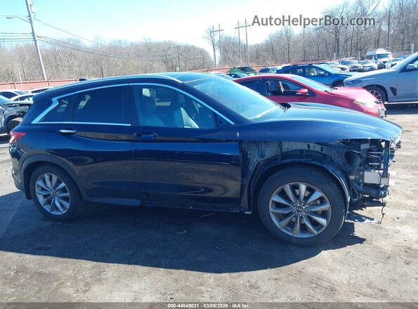 3PCAJ5BB3MF100632 2021 INFINITI QX50 Dark Blue Vista interior trasera