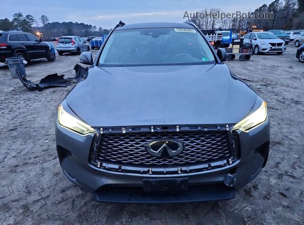 3PCAJ5BB3MF101828 2021 INFINITI QX50 Gray Front view