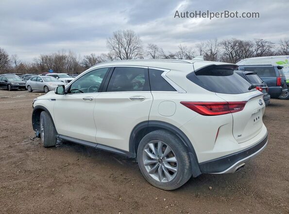 3PCAJ5BB3NF119182 2022 INFINITI QX50 White Հետևի ձախ
