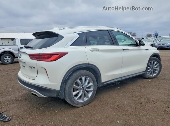 3PCAJ5BB3NF119182 2022 INFINITI QX50 White Հետևի աջ