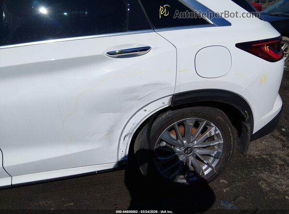 3PCAJ5BB3RF109175 2024 INFINITI QX50 White Vista frontal